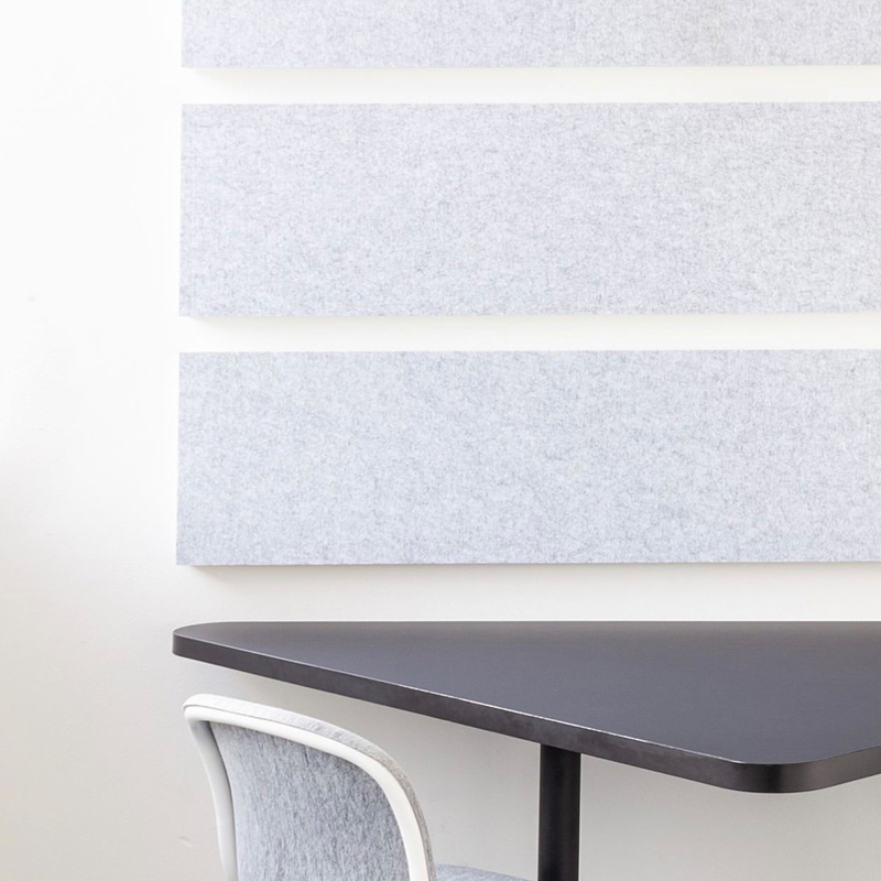 لوحة امتصاص الصوت المصنوعة من ألياف البوليستر المحززة القابلة للتخصيص لوحة امتصاص الصوت المصنوعة من ألياف البوليستر المحززة القابلة للتخصيص