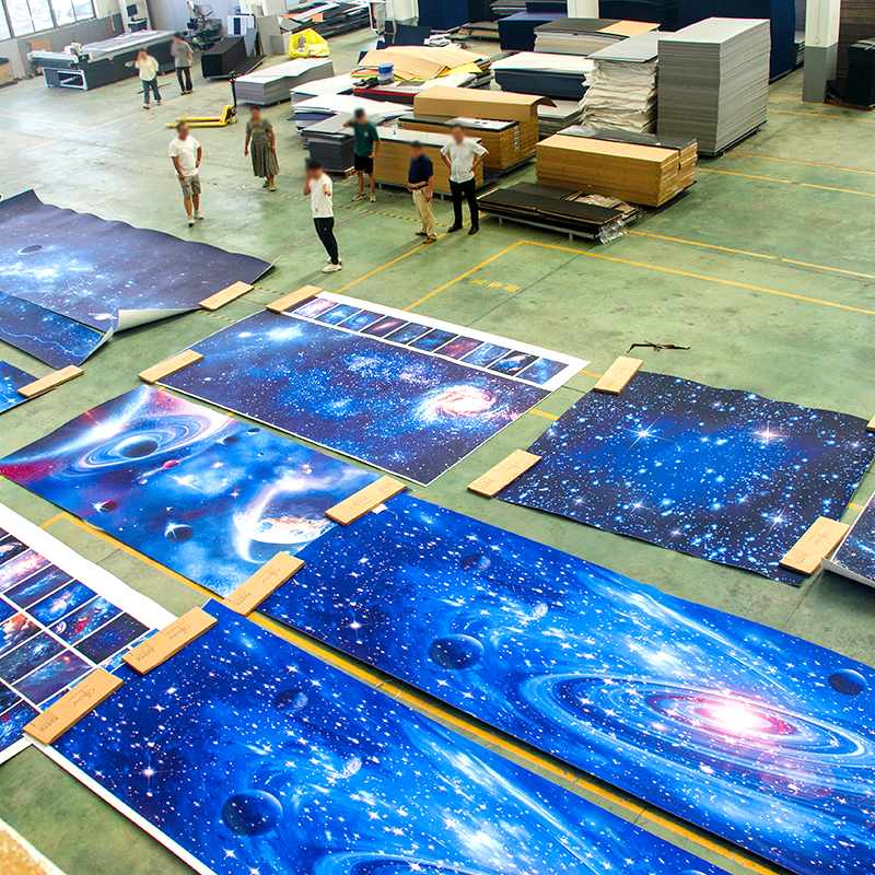 سقف سلس من السماء المرصعة بالنجوم - رومانسي، عالي الدقة، مباشر من المصنع للمسارح المنزلية/غرف النوم