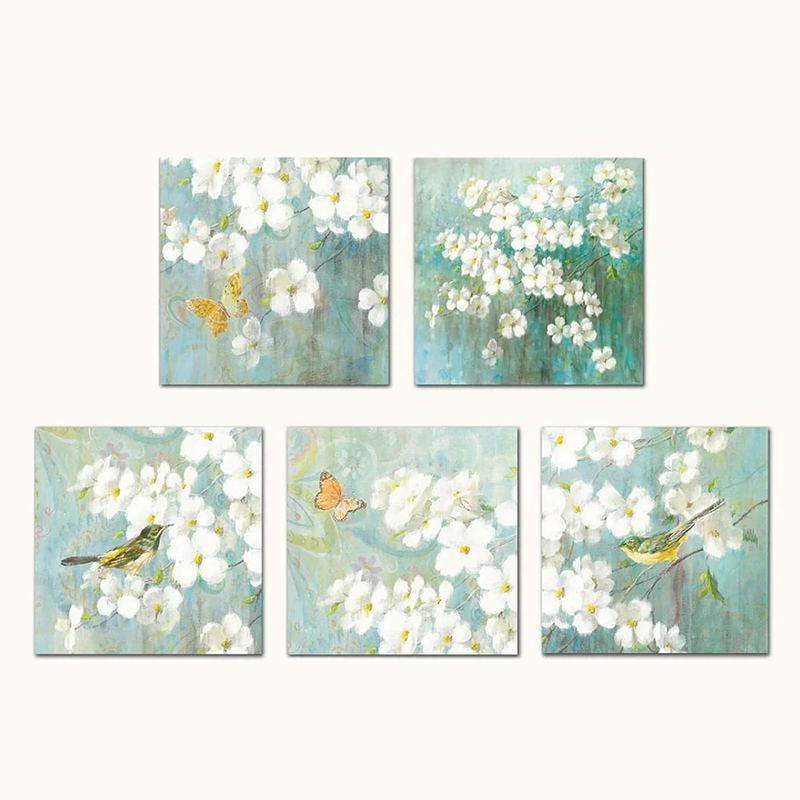 لوحات جدارية صوتية لنقل الحرارة على الطراز الحديث - عالية الدقة، تمتص الصوت، لغرفة النوم/غرفة المعيشة