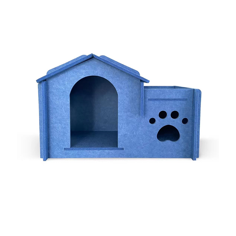 سرير قطط صوتي حديث للحيوانات الأليفة يمتص الضوضاء والأصداء لغرفة المعيشة أو الشقة حل التصميم الجرافيكي