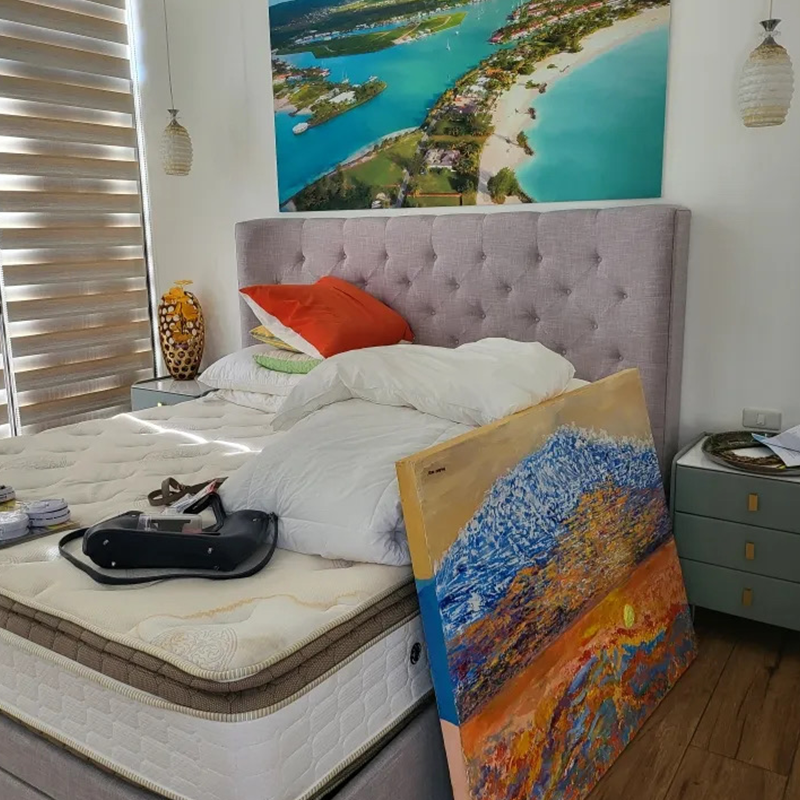 جداريات صوتية عالية الدقة لنقل الحرارة - قابلة للتخصيص، تقلل الضوضاء، مثالية للمدارس/القاعات