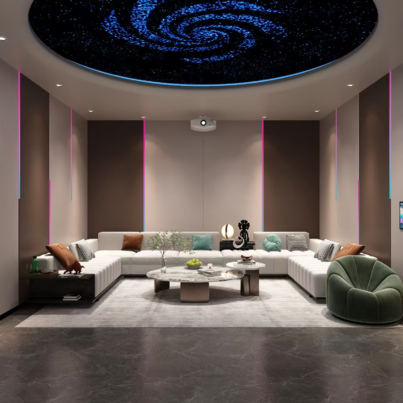 مسرح منزلي قابل للتخصيص - حديث، ممتص للصوت، مباشر من المصنع لغرف المعيشة/غرف النوم