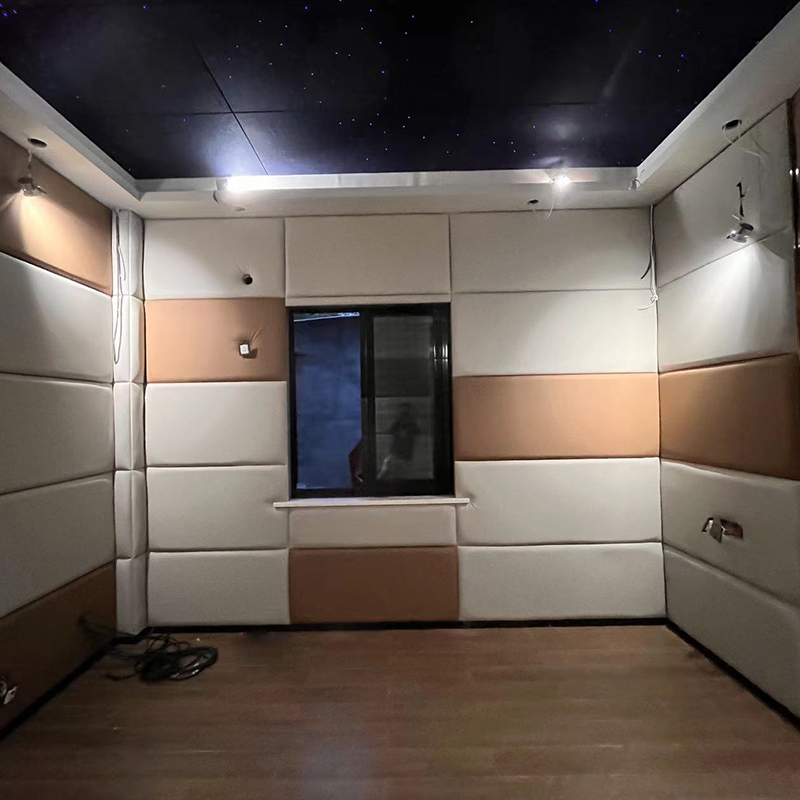 ألواح صوتية مغلفة بالجلد مع إسفنجة فعالة في حماية الأشخاص من الإصابات ألواح صوتية مغلفة بالجلد مع إسفنجة فعالة في حماية الأشخاص من الإصابات